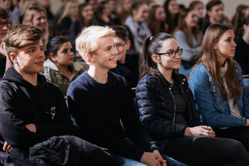 Gene­ral­pro­ben­be­such für Schulen