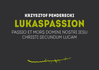 PAS­SIO PENDERECKI